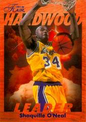 Shaquille O'Neal Basketball Cards 1997 Fleer Flair Hardwood Leaders Prices