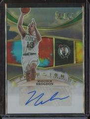 Malcolm Brogdon [Tie Dye] Basketball Cards 2022 Panini Select In Flight Signatures Prices