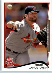 Lance Lynn #5 Baseball Cards 2014 Topps Prices