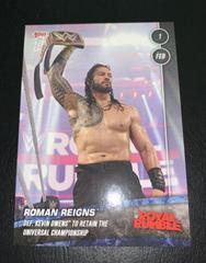Roman Reigns Wrestling Cards 2021 Topps Now WWE Prices