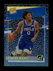 Tyrese Maxey [Holo Gold] Basketball Cards 2020 Panini Clearly Donruss Prices