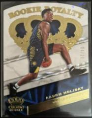 Aaron Holiday [Gold] #3 Basketball Cards 2018 Panini Crown Royale Rookie Royalty Prices