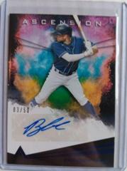 Brandon Lowe [Blue] #AA-BL Baseball Cards 2021 Panini Chronicles Ascension Autographs Prices
