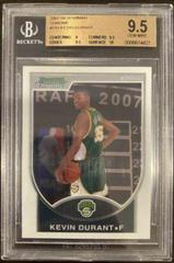 Kevin Durant Basketball Cards 2007 Bowman Chrome Prices