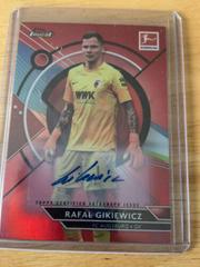 Rafal Gikiewicz [Red] #4 Soccer Cards 2022 Topps Finest Bundesliga Prices