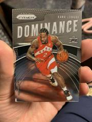 Kawhi Leonard Basketball Cards 2019 Panini Prizm Dominance Prices
