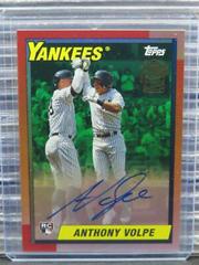 Anthony Volpe [Green] Baseball Cards 2023 Topps Archives 1990 Fan Favorites Autographs Prices