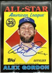 Alex Gordon [Black] Baseball Cards 2023 Topps 1988 All Star Autographs Prices