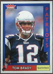 Tom Brady [Tiffany] #170 Football Cards 2003 Fleer Tradition Prices