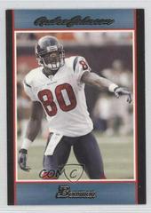 Andre Johnson [Blue] #71 Football Cards 2007 Bowman Prices