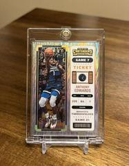 Anthony Edwards [Game 7] #2 Basketball Cards 2022 Panini Contenders Prices