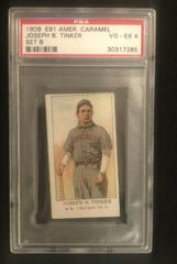 Joseph B. Tinker Baseball Cards 1909 E91 American Caramel Set B Prices