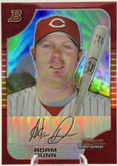 Adam Dunn [Refractor] #83 Baseball Cards 2005 Bowman Chrome Prices