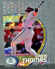 Frank Thomas [Pattern 80] #6 Baseball Cards 1998 Topps Tek Prices