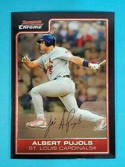 Albert Pujols #25 Baseball Cards 2006 Bowman Chrome Prices