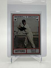 Willie Mays Baseball Cards 1982 TCMA Greatest Hitters Prices