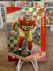 Nick Bosa [Red] #101 Football Cards 2019 Donruss Elite Prices