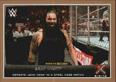 Bray Wyatt [Bronze] #14 Wrestling Cards 2015 Topps WWE Road to Wrestlemania Prices