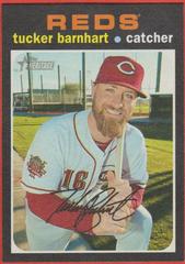 Tucker Barnhart [Flip Stock] #107 Baseball Cards 2020 Topps Heritage Prices