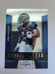 Von Miller Football Cards 2012 Panini Contenders Rookie of the Year Prices