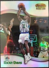 Ricky Davis [Refractor] Basketball Cards 1998 Bowman's Best Prices