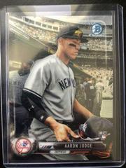 Aaron Judge [In Dugout] #56 Baseball Cards 2017 Bowman Chrome Prices
