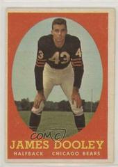 James Dooley #8 Football Cards 1958 Topps Prices