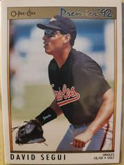 David Segui #153 Baseball Cards 1992 O Pee Chee Premier Prices