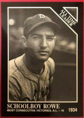 Schoolboy Rowe #256 Baseball Cards 1991 Conlon Collection Prices