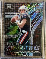 Bailey Zappe Football Cards 2022 Panini Spectra Rookie Spectris Prices
