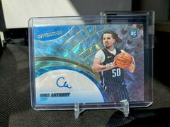 Cole Anthony [Fractal] Basketball Cards 2020 Panini Revolution Rookie Autographs Prices
