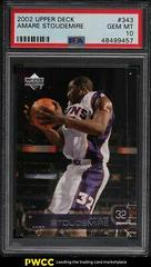 Amare Stoudemire #343 Basketball Cards 2002 Upper Deck Prices