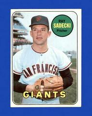 Ray Sadecki #125 Baseball Cards 1969 Topps Prices