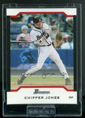 Chipper Jones [Silver] Baseball Cards 2004 Bowman Prices