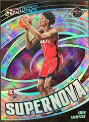 Amen Thompson [Cosmic] Basketball Cards 2023 Panini Revolution Supernova Prices