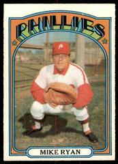Mike Ryan #324 Baseball Cards 1972 O Pee Chee Prices