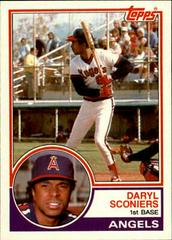 Daryl Sconiers Baseball Cards 1983 Topps Traded Prices