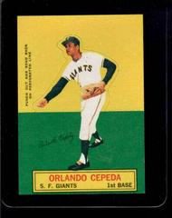 Orlando Cepeda Baseball Cards 1964 Topps Stand Up Prices