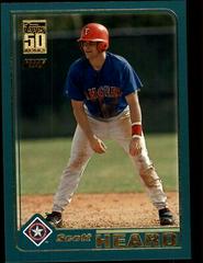 Scott Heard #T223 Baseball Cards 2001 Topps Traded Prices