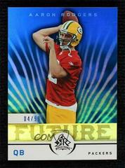 Aaron Rodgers [Blue] #300 Football Cards 2005 Upper Deck Reflections Prices