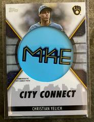 Christian Yelich #CC-CY Baseball Cards 2023 Topps City Connect Commemorative Patch Prices