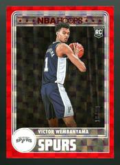 Victor Wembanyama [Hyper Red] #298 Basketball Cards 2023 Panini Hoops Prices