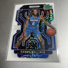 Cason Wallace [White Sparkle] #RP-CWA Basketball Cards 2022 Panini Prizm Draft Picks Rated Prospect Prices