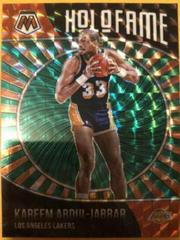 Kareem Aboul-Jabbar [Green Genesis] #17 Basketball Cards 2020 Panini Mosaic HoloFame Prices