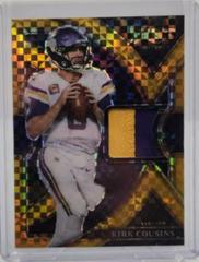 Kirk Cousins [Gold] #SS-32 Football Cards 2022 Panini Select Swatches Prizm Prices