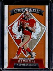 Joe Montana [Orange] Football Cards 2021 Panini Rookies and Stars Crusade Prices