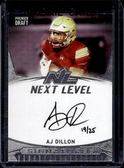 Aj Dillon [Silver] #NL-AJD Football Cards 2020 Sage Hit Next Level Signatures Prices