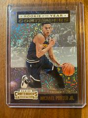 Michael Porter Jr. #16 Basketball Cards 2019 Panini Contenders Rookie of the Year Prices