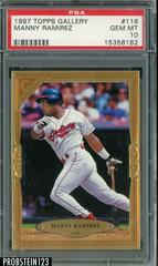 Manny Ramirez #116 Baseball Cards 1997 Topps Gallery Prices