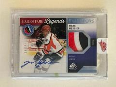 Mark Messier [Autograph Patch] #HOF-MM Hockey Cards 2021 SP Game Used HOF Legends Sweaters Prices